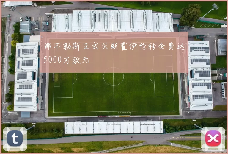 那不勒斯正式买断霍伊伦转会费达5000万欧元