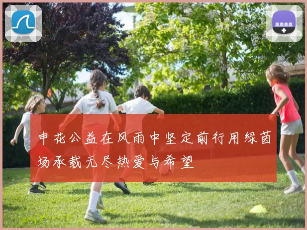 申花公益在风雨中坚定前行用绿茵场承载无尽热爱与希望